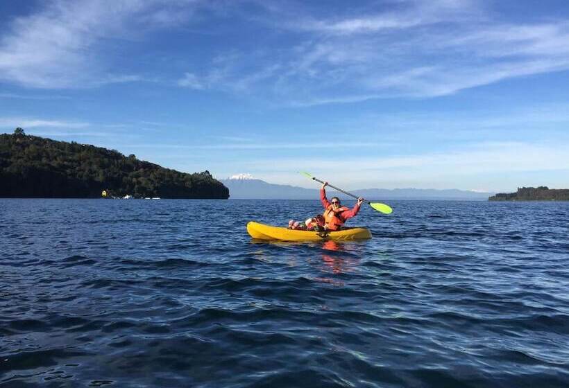 فندق Antuquelen Lodge Cabañas