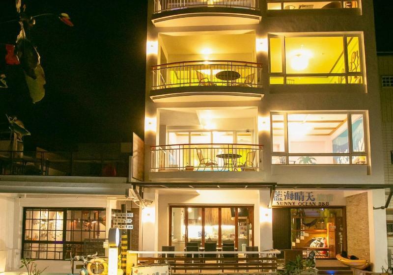 تختخواب و صبحانه Blue Sea Sunny Sea View Homestay