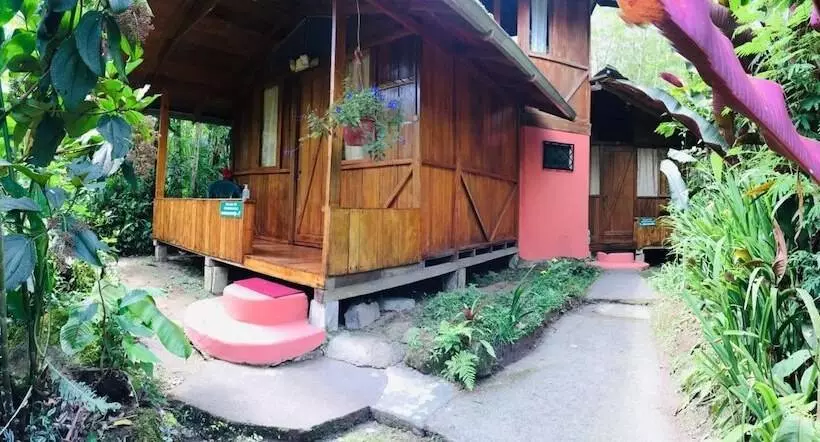 تختخواب و صبحانه Cabañas Armonía Y Jardín De Orquideas