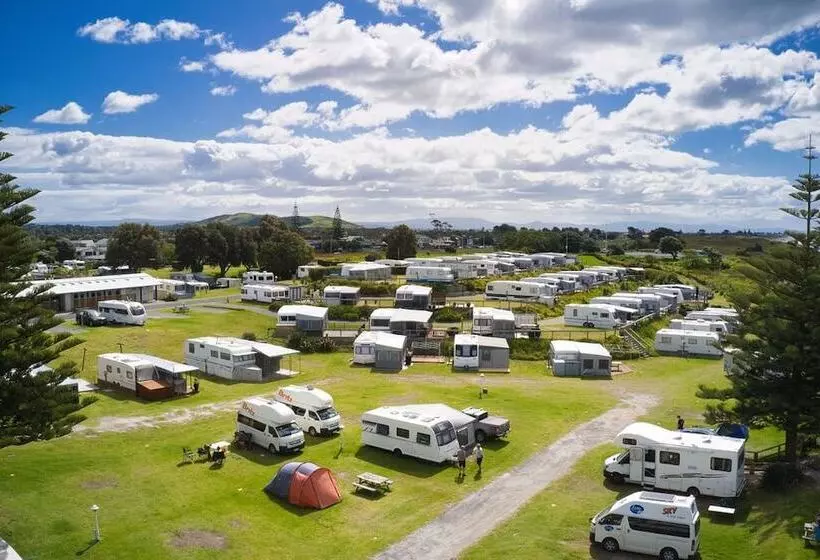 استراحتگاه Tasman Holiday Parks Papamoa Beach