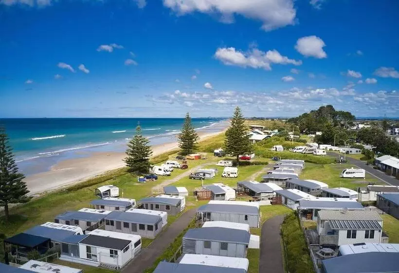 استراحتگاه Tasman Holiday Parks Papamoa Beach