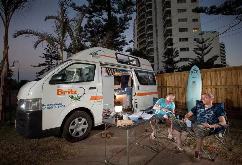 호텔 Main Beach Tourist Park