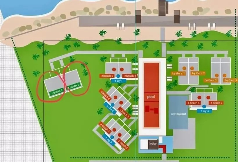 استراحتگاه Red Z The Ocean