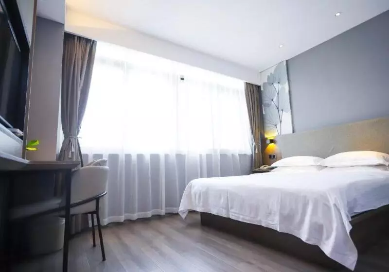 Hotelli Greentree Inn Jiangsu Yangzhou Jiangdu Development Zone Daqiao Town Express