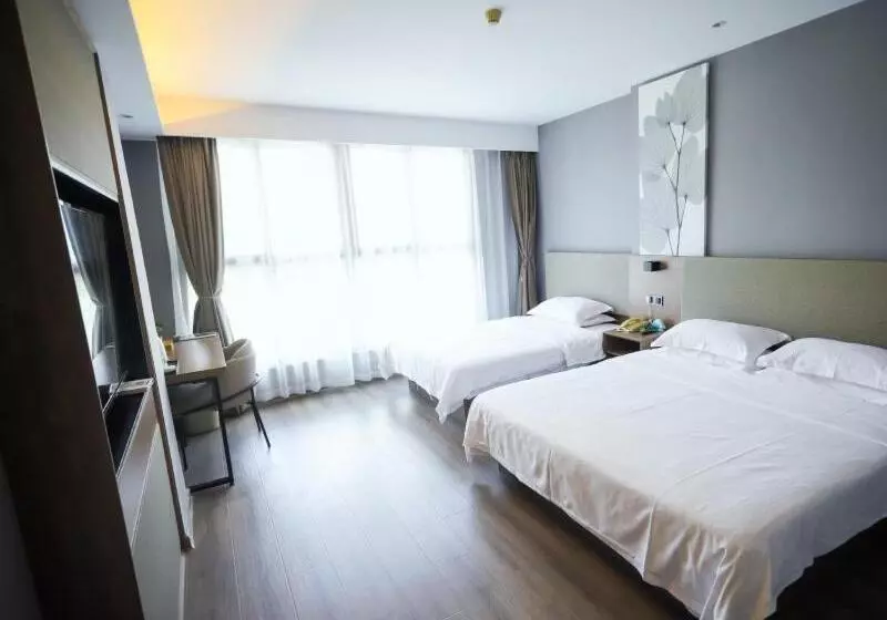 Hotelli Greentree Inn Jiangsu Yangzhou Jiangdu Development Zone Daqiao Town Express