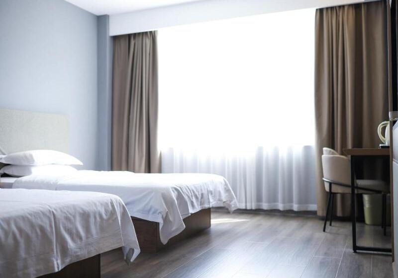 Otel Greentree Inn Jiangsu Yangzhou Jiangdu Development Zone Daqiao Town Express