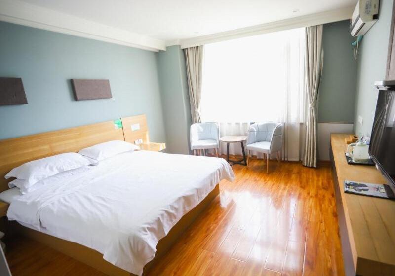 Otel Greentree Inn Jiangsu Yangzhou Jiangdu Development Zone Daqiao Town Express