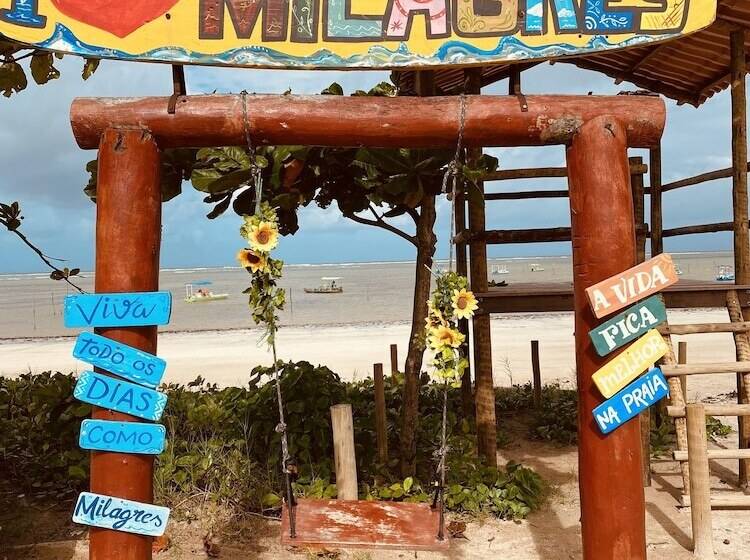 تختخواب و صبحانه Villas Patacho Milagres Ap 002 Bloco F