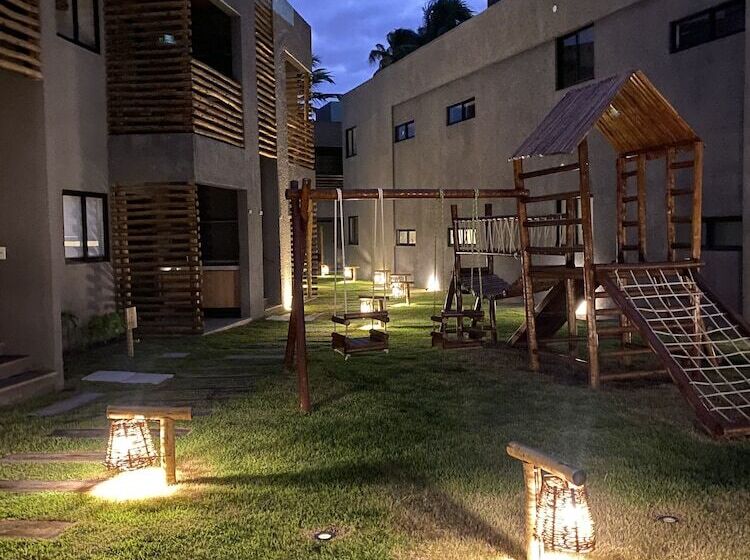 تختخواب و صبحانه Villas Patacho Milagres Ap 002 Bloco F