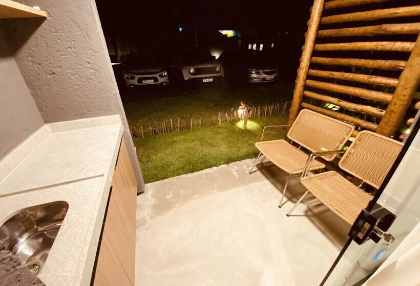 تختخواب و صبحانه Villas Patacho Milagres Ap 002 Bloco F