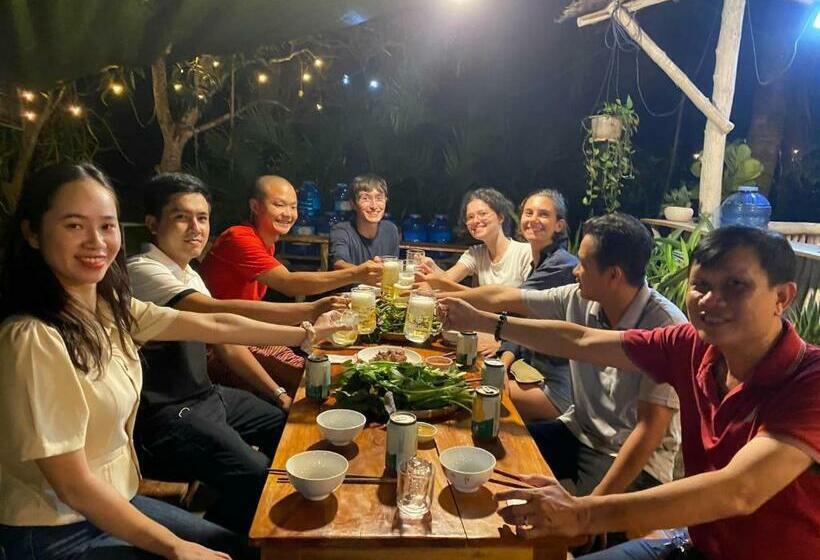 هاستل Hide Away Bungalows In Ben Tre City