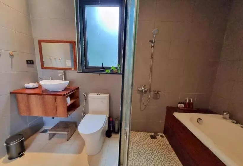 تختخواب و صبحانه Comfy Riverside Mekong Homestay Ben Tre
