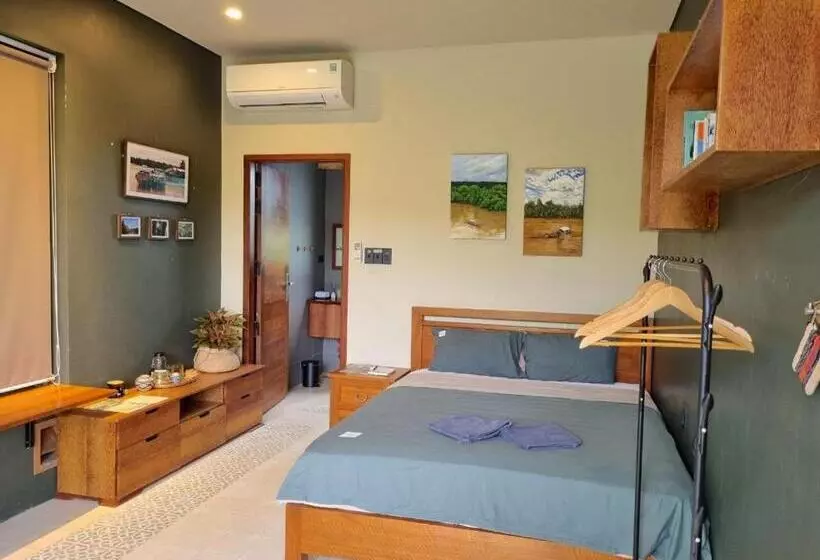 تختخواب و صبحانه Comfy Riverside Mekong Homestay Ben Tre
