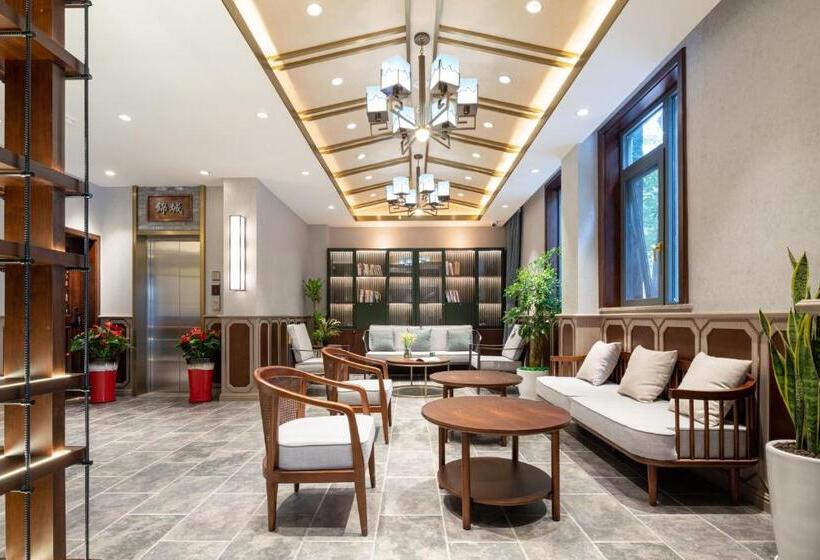 Time Traveller Boutique Hotel Near Chengdu Wide Narrow Lane, People S Park, Chengdu Panda Base, 10