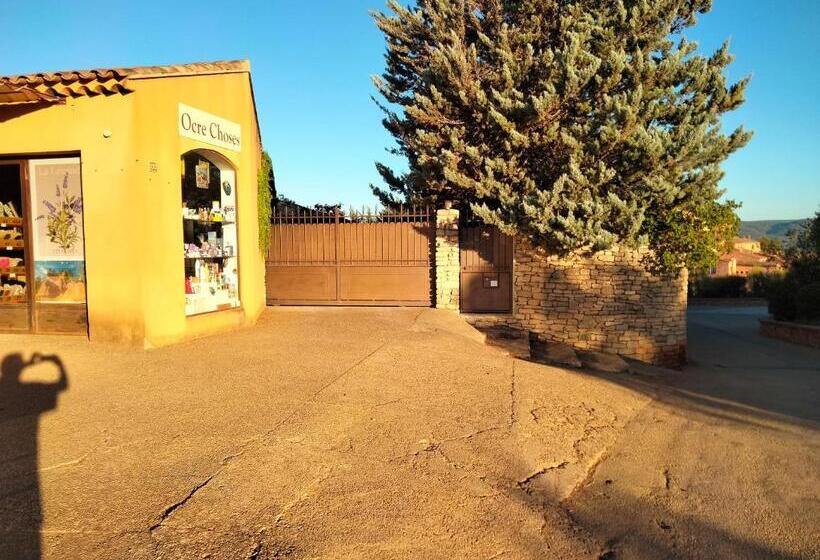 مبيت وإفطار Chambre Du Sentier Des Ocres