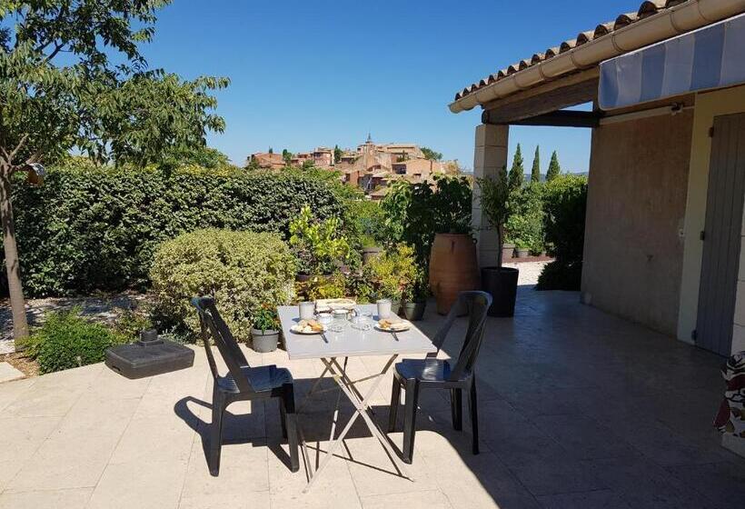 مبيت وإفطار Chambre Du Sentier Des Ocres