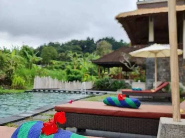 ペンション Alamgangga Villas Tirta Gangga