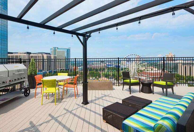 בית מלון כפרי Home2 Suites By Hilton Atlanta Downtown