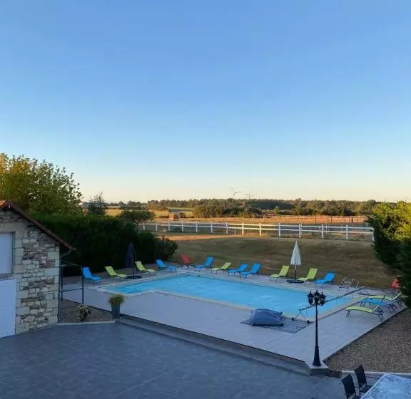 Majatalo Kourline Villalunoterie Futuroscope Piscine Spa