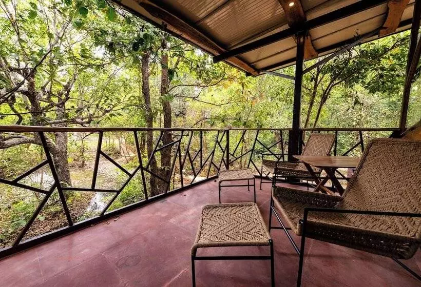 リゾートホテル Kanha Jungle Camp