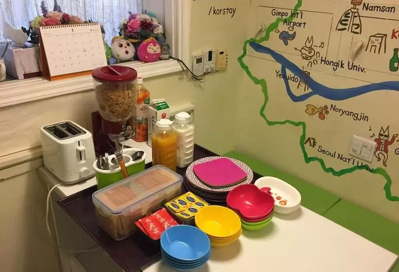 호스텔 Korstay Guesthouse Seoul Station