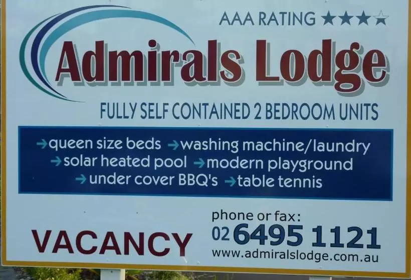 酒店 Admirals Lodge Merimbula