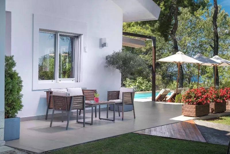 The White Villa At Sani