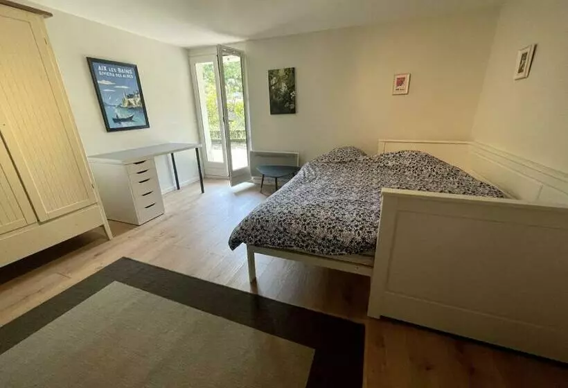 ベッドアンドブレックファースト Quiet Studio In A House In Sevrier Annecy Lake Very Close To The Lake