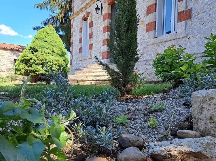 ペンション Au Milieu Coule La Garonne
