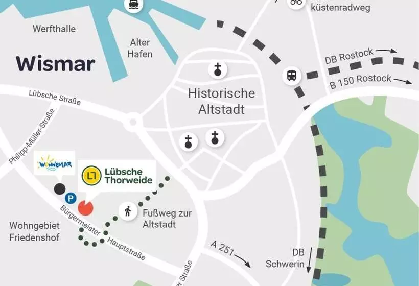 Hotelli Lübsche Thorweide