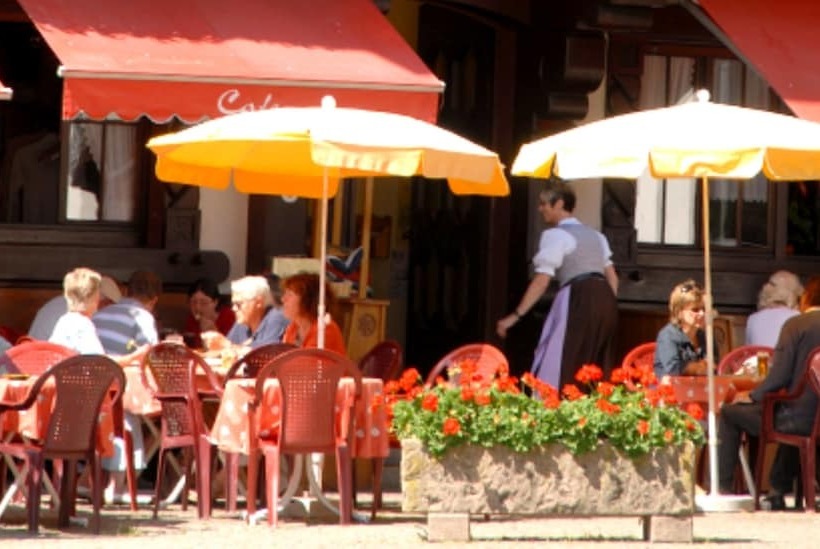 酒店 Restaurant Pension Krone Post