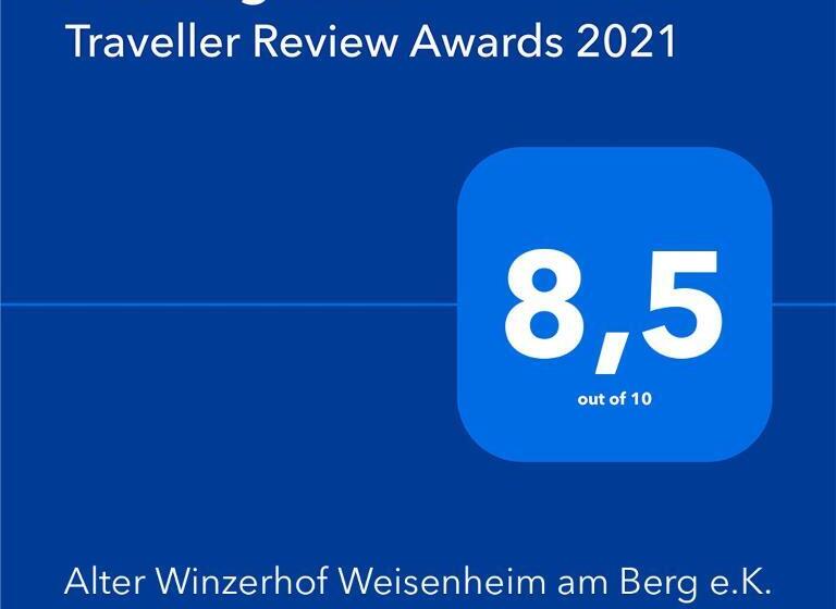 בית מלון כפרי Alter Winzerhof Weisenheim Am Berg E.k