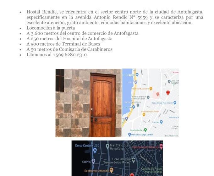 تختخواب و صبحانه Residencial Rendic