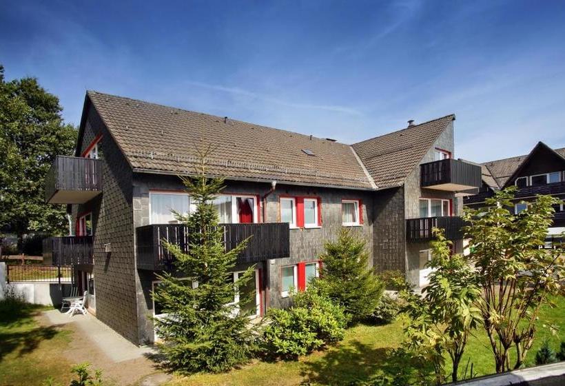 هتل Appartmentanlage Vierjahreszeiten