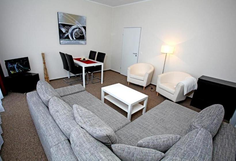 هتل Appartmentanlage Vierjahreszeiten