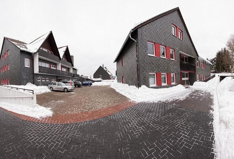 هتل Appartmentanlage Vierjahreszeiten