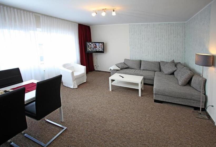 هتل Appartmentanlage Vierjahreszeiten