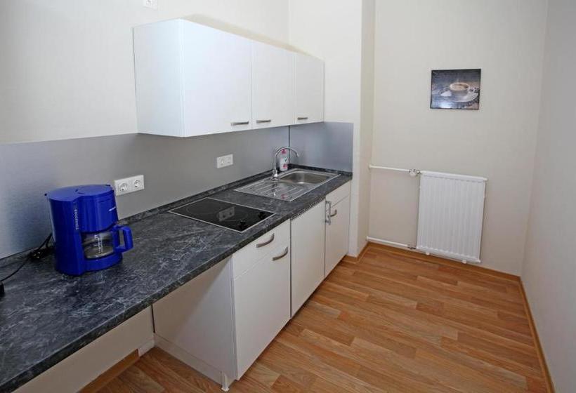 هتل Appartmentanlage Vierjahreszeiten