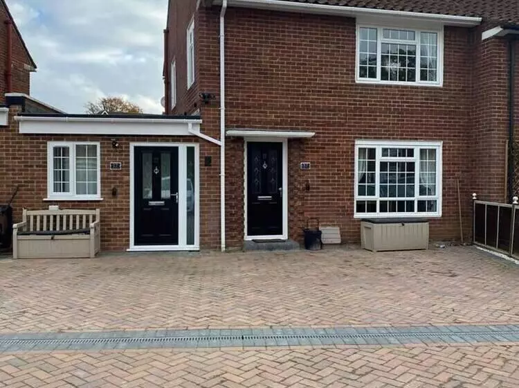 レジデンス Hide Away House With Hot Tub And Driveway