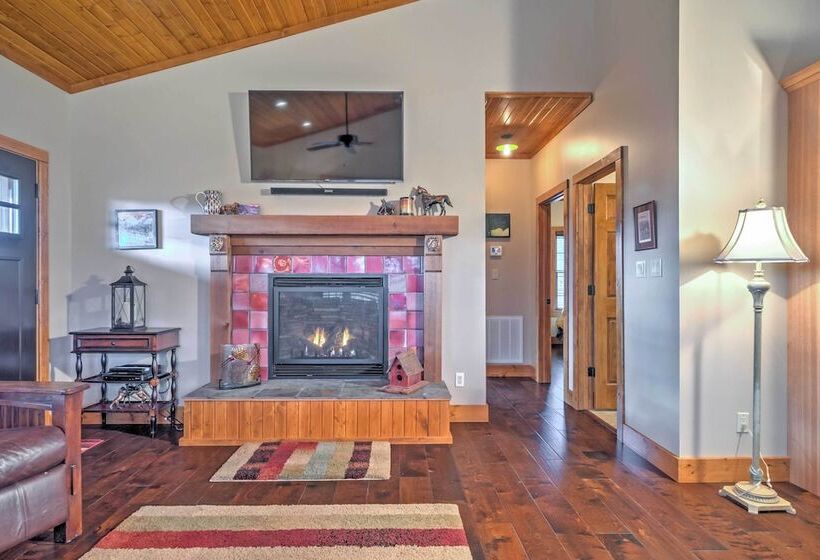 Beautiful Makanda Cabin In Shawnee National Forest