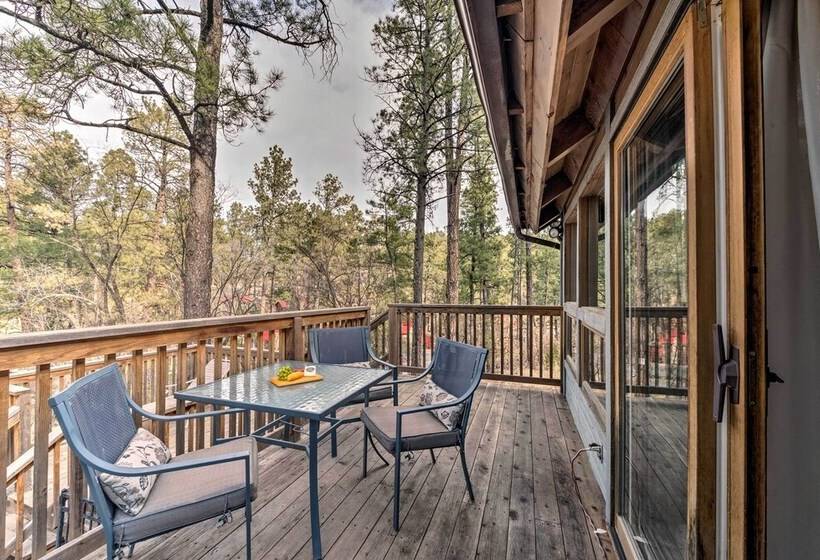 Central Ruidoso Mountain Home W/ Step Free Access!