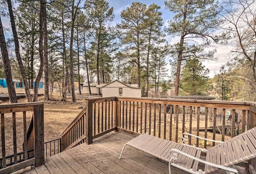 Central Ruidoso Mountain Home W/ Step Free Access!