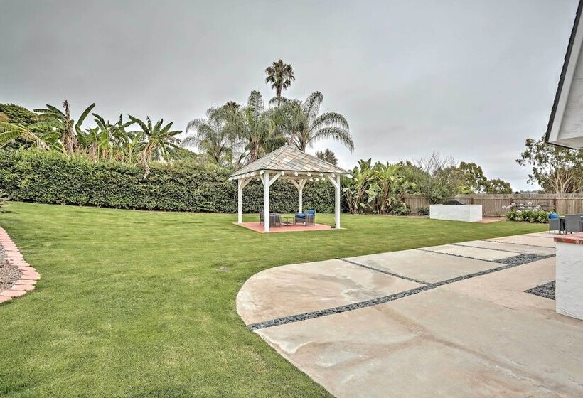 Spacious Oceanside Home: Patio & Grill, Near Beach