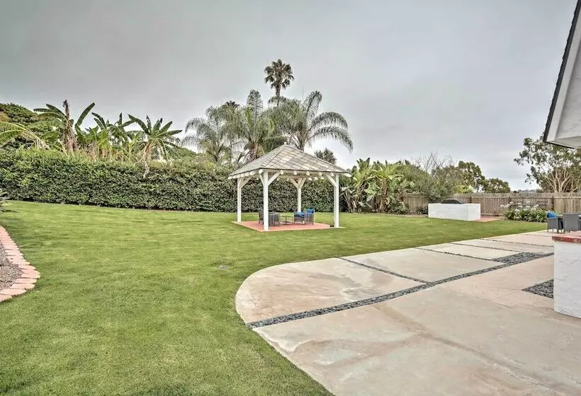 Spacious Oceanside Home: Patio & Grill, Near Beach