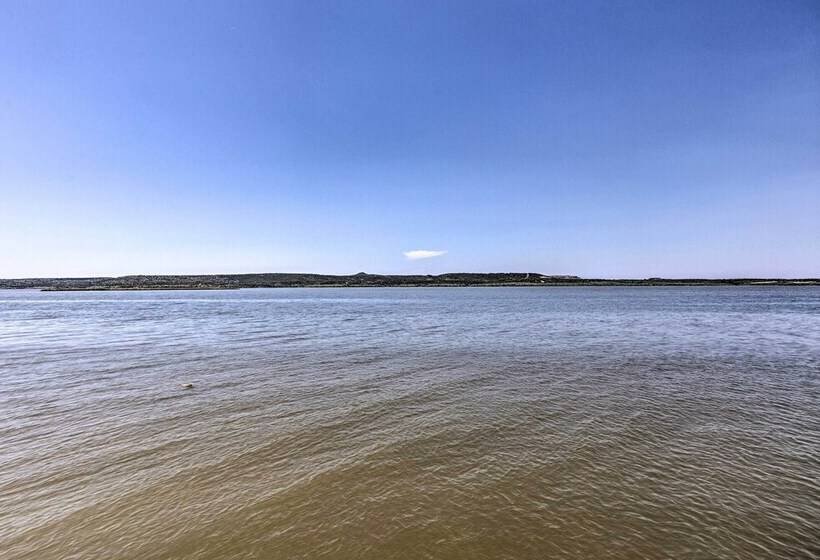 Lakefront Retreat W/ Dock, Bar Hut & Fireplace!