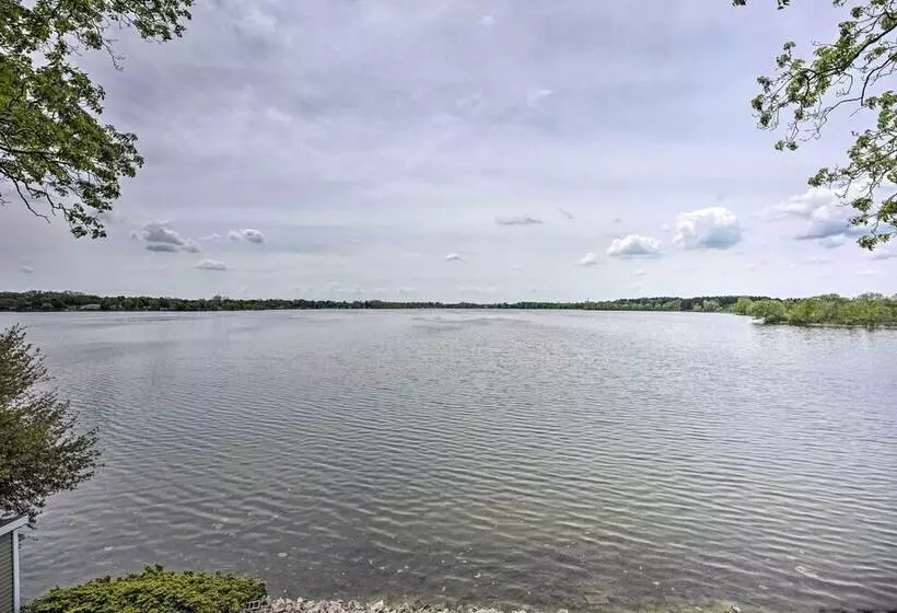 Pet Friendly Grass Lake Retreat W/ Game Room!