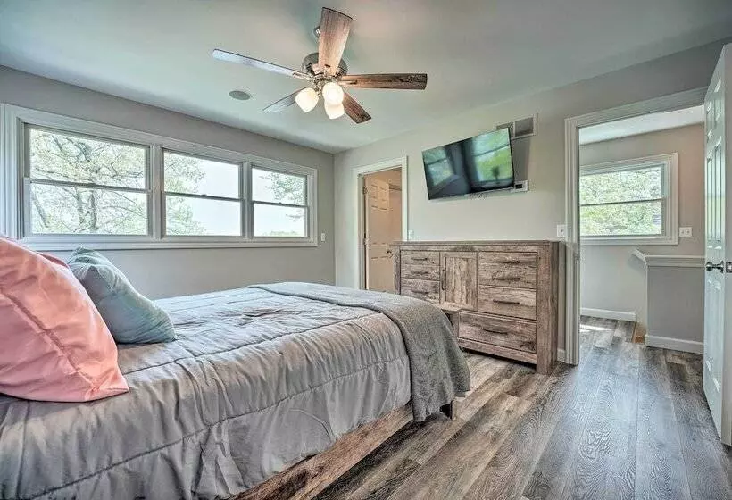 Pet Friendly Grass Lake Retreat W/ Game Room!