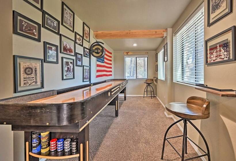 Hot Tub, Game Room: Pet Friendly Pine Cabin!