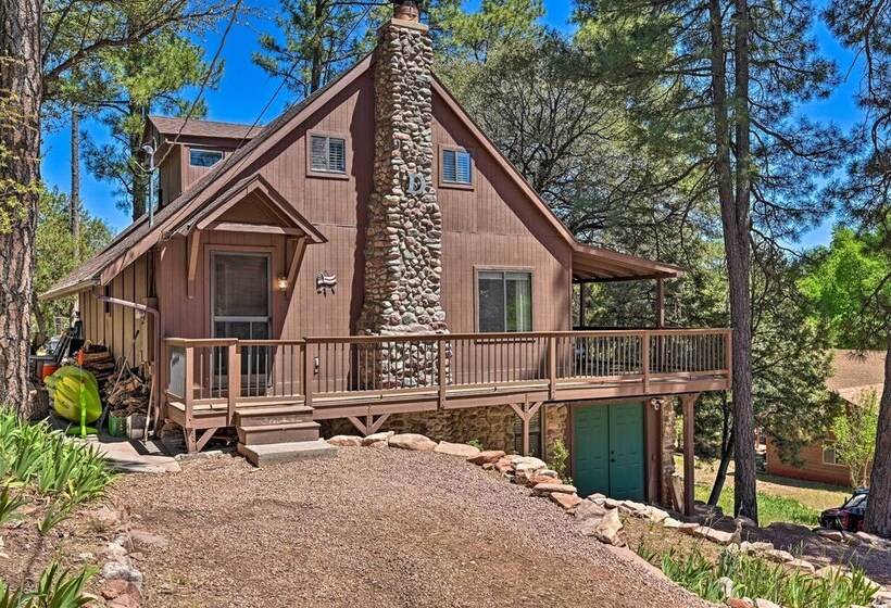 Hot Tub, Game Room: Pet Friendly Pine Cabin!