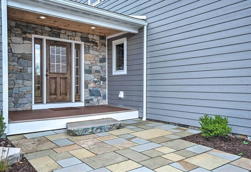 Spacious & Secluded Forksville Home: Fire Pit